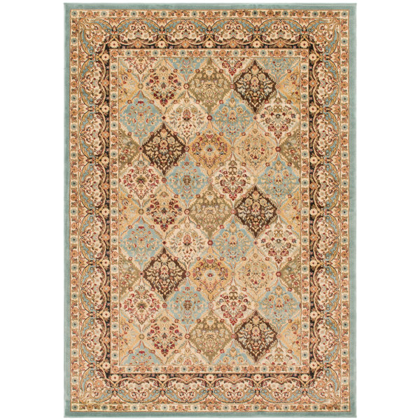Astoria Grand Berniece Flatweave Performance Multicolore Rug Wayfair